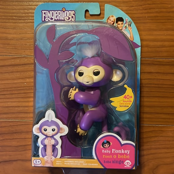 WowWee Fingerlings~ Kelsey the baby Sloth & Mia the baby Monkey - Picture 8 of 12